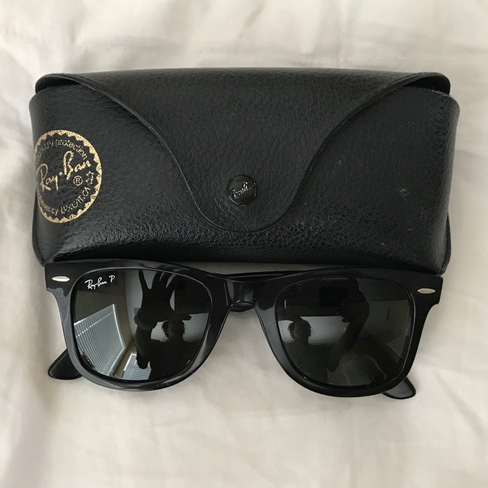 Ray Ban Wayfarer Polarized Black